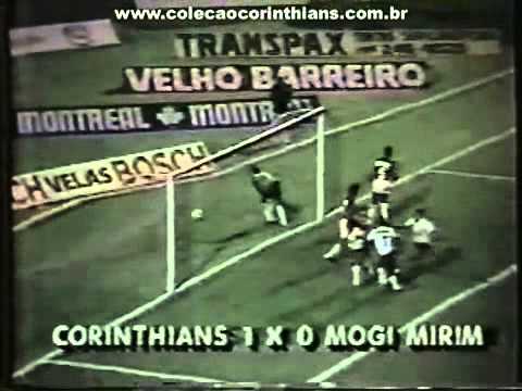 Corinthians 1 x 0 Mogi Mirim Campeonato Paulista 1986