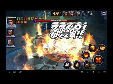 [Marvel Future Fight] Inferno vs Thanos Infinity