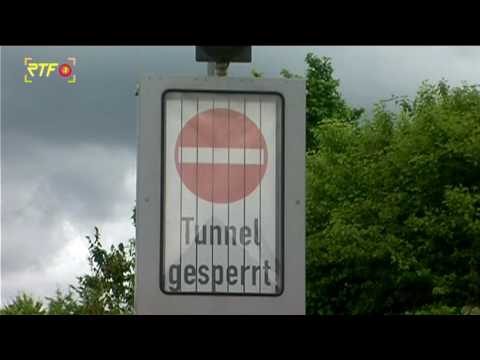 Länger dicht -  Wiedereröffung des  Pfullinger Ursulabergtunnels verzögert sich