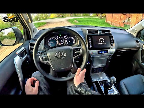 2022 Toyota Land Cruiser SUV 2.8 D-4D (204 hp) 4WD | POV Test Drive | Country roads