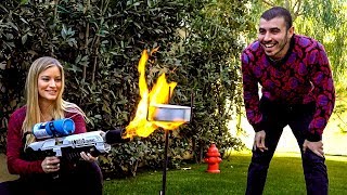 Can you bake a cake using a Flamethrower?