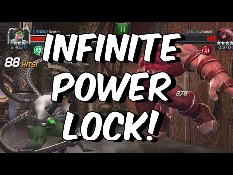 Doctor Octopus Infinite Power Lock Gameplay Showcase - Marvel Contest Of Champions