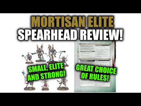 NEW Ossiarch Bonereapers Spearhead Review! Mortisan Elite! │ Warhammer Age Of Sigmar 4th Edition