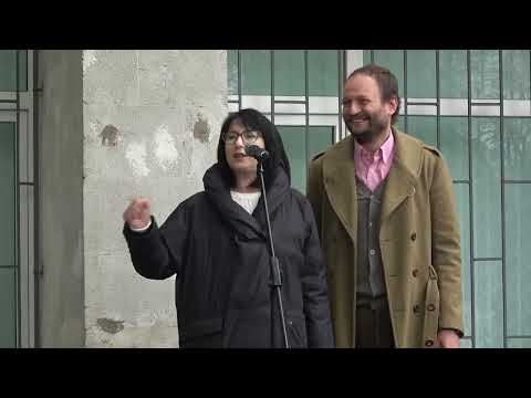 Inaugurarea plăcii memoriale Petre Teodorovici, pe fațada imobilului din str. Vasile Alecsandri