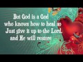 Chris August - Restore - with lyrics 