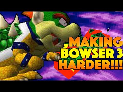 Making The Final Bowser Fight HARDER!
