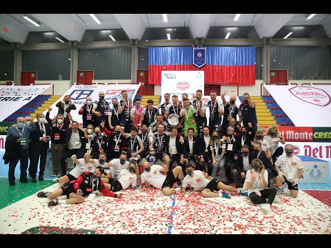 Del Monte Coppa Italia A2/A3: La premiazione di Bergamo che vince