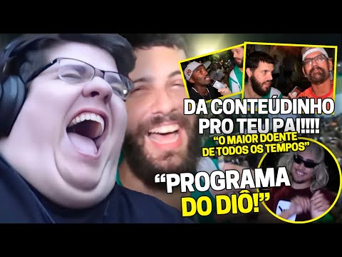 CASIMIRO REAGE AO DIOGO DEFANTE: REPÓRTER DOIDÃO NO CARNAVAL - IMPERATRIZ CAMPEÃ |Cortes do Casimito