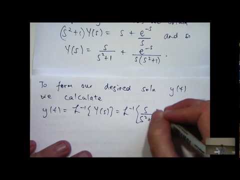 Laplace Transforms + Differential Equations