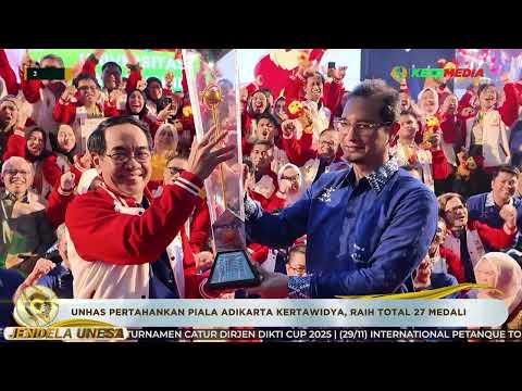 JENDELA UNESA : UNHAS Pertahankan Piala Adikarta Kertawidya