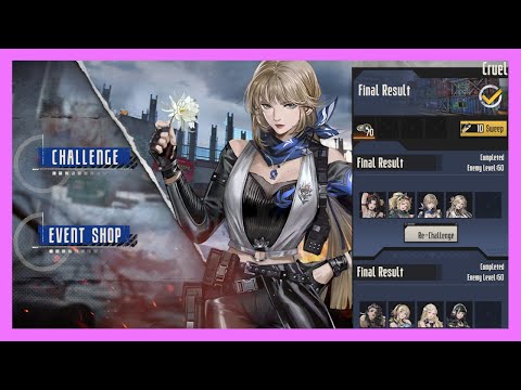 Mecharashi - Sylvie (Downfall) Event - Challenge 3 - Final Result - Both Stages (Lv60)