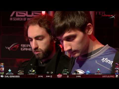 Evil Geniuses vs Virtus Pro - Game 1 - ROG DreamLeague Major Finals