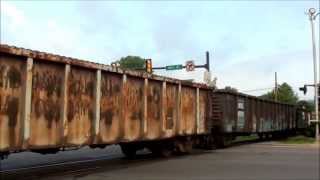 preview picture of video 'CP Rail Train with D&H engine through Riverside, PA'