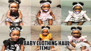 BabyGirl Clothing Haul *Temu* | Not SPONSORED!!