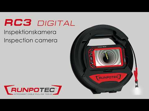 RC3 Inspektions-TV 15m, kan betjenes via smartphone