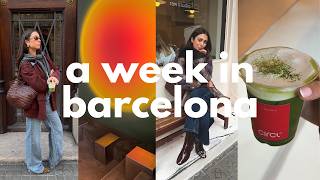 barcelona vlog I my favorite spots, time with friends and family, walking around the city...
