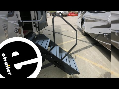 Lippert SolidStep Manual RV Steps Entry Assist Handrail Installation - 2019 Jayco Eagle Fifth Wheel