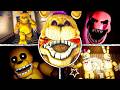 Those Nights At Fredbears Night 5 Ending All Jumpscares FNAF Free Roam