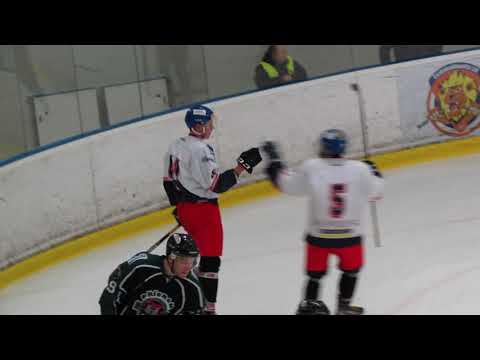 David Servis ČB - HC Příbram 2:9, 2019-20 (gól Vojtěcha Krcha)