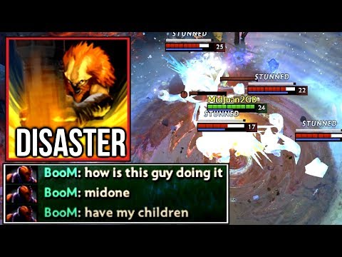 MidOne [Earthshaker] Epic Echo Slam Disaster Dota2 9672MMR