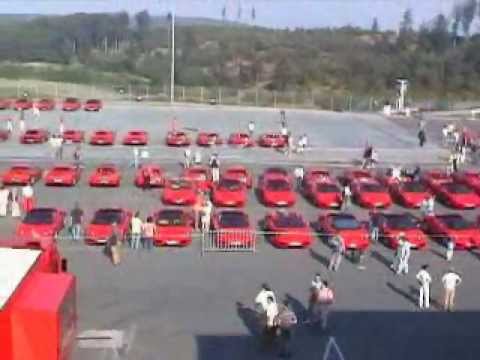 Ferrari F40 F50 Enzo F1 Ferrari Racing Days 2004 Nürburgring - Fantastic Ferrari Sound!