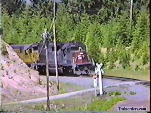 Classic Railroad Series 338 - SP at Fields, OR July 29, 1989