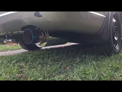 2003 honda civic w/ Spec-D tuning exhaust! Amazon cat back exhaust
