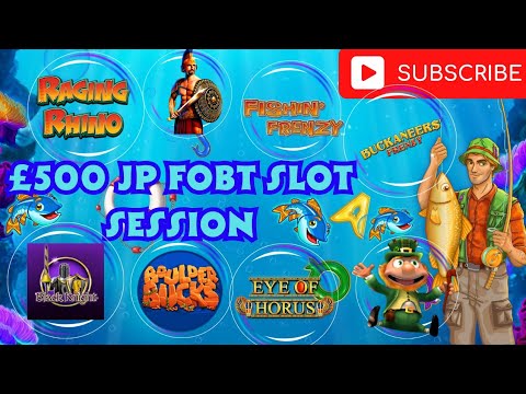 £500 JP Slots Session - Black Knight , Fishing Frenzy & More  BOOKIES SLOTS HOME FOBT ARCADE FOBT UK