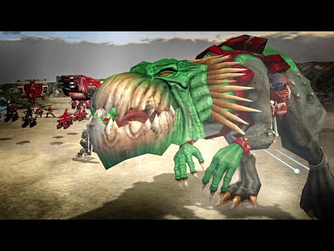 Tau Empire vs Orks Warhammer 40K DoW: Soulstorm Unification Mod, Cinematic