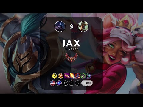 Jax Jungle vs Nidalee - NA Grandmaster Patch 14.4