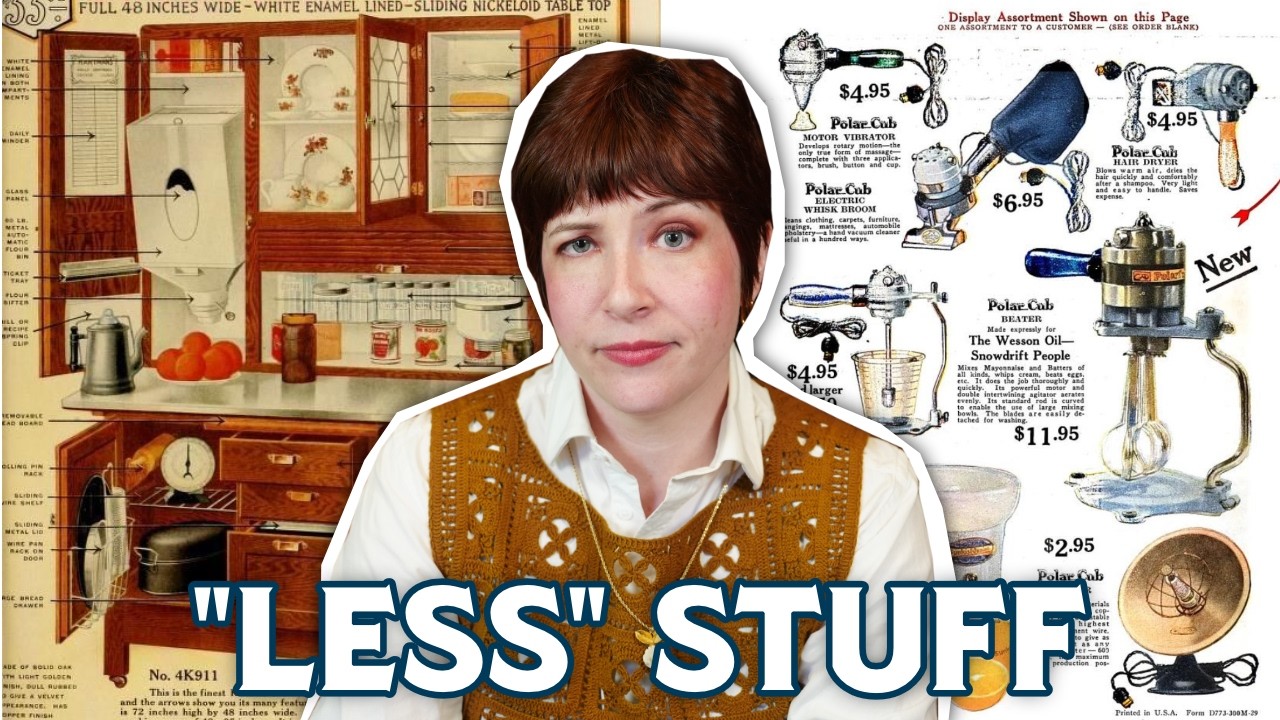 Do we have too much stuff now?