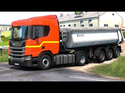 ETS 2   New Generation Scania Transporting Rye