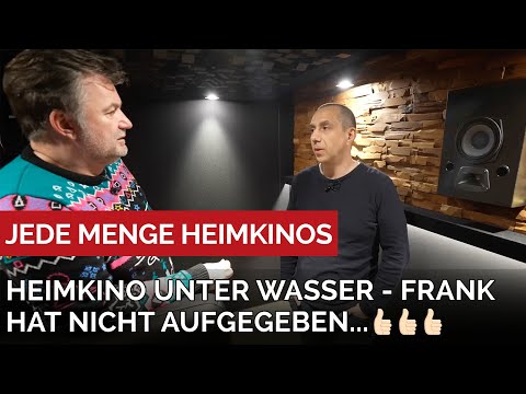 Heimkino unter Wasser und nicht aufgegeben. Jetzt fertiggestellt und so gut wie nie!
