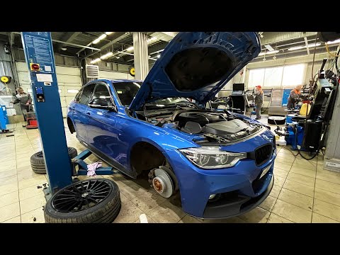 Zimmermann + Bosch + Brembo // Completely replaced the brakes on a BMW F30 xDrive