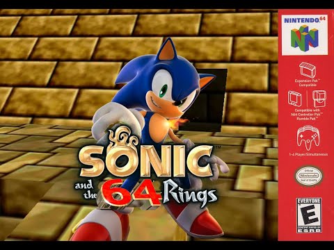 Sonic and the Secret Rings: The Palace that was Found - Mario 64 Cover