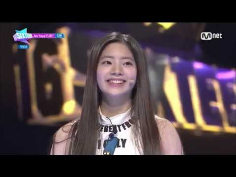 [HD] 150505 Mnet 'SIXTEEN' E01 - Dahyun Performance Cut