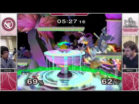 BIO TMG Melee Singles LF - Daundy (Marth) vs. Mimic (Sheik, Fox)