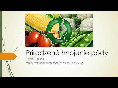 Prirodzené hnojenie pôdy