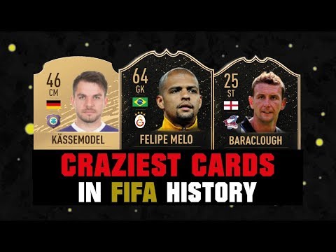 CRAZIEST CARDS IN FIFA HISTORY! 😵😱| FIFA 10 - FIFA 20