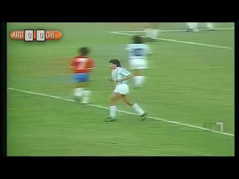 Chile - Argentina / Copa America 1989 (Maradona, Caniggia, Ruggeri, Burruchaga, Roberto Rojas)