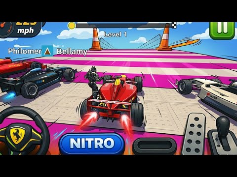 Formula Car Racing Stunts - Formula Car Racing Stunts 3D - Android Gameplay #18 | Skeleton Play