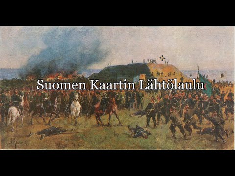 Suomen Kaartin lähtölaulu - Finnish Guard march [Sanat] + [Lyrics]