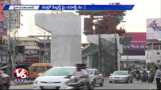 Hyderabad Metro L&T company gives Green Signal for Ads on Metro Pillars