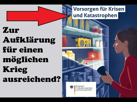 Preparing for crises and disasters - BBK Guide - Also for war? A commentary