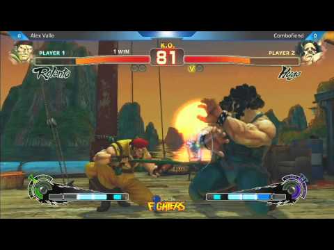 USF4 Alex Valle vs Combofiend - Location Test
