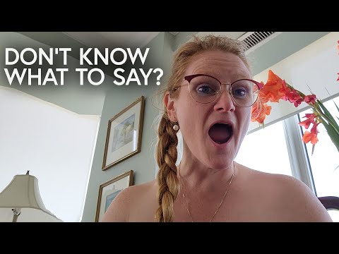 在不舒服的情況下該說些什麼 (What to say in uncomfortable situations)