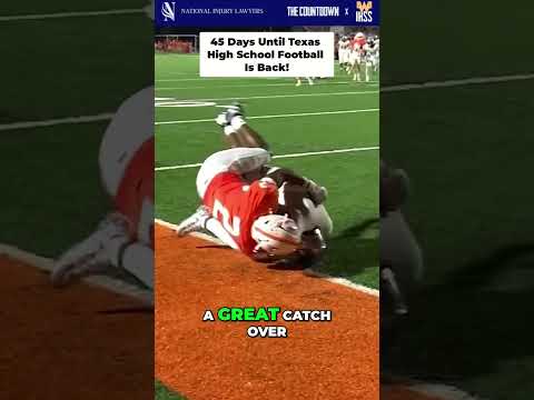 Posting 1 play every day until Texas High School Football is back! 45 Days left!
