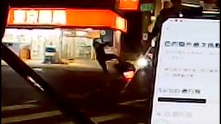 【車禍影片】一個直接左轉，一個搶黃燈（2024.02.17 高雄市鳥松區本館路與球場路口