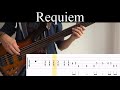 Requiem (Opeth) - Bass Cover (With Tabs) by Leo Düzey