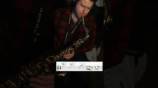 Saxophone Lick #2 - Michael Brecker Skunk Funk Bends